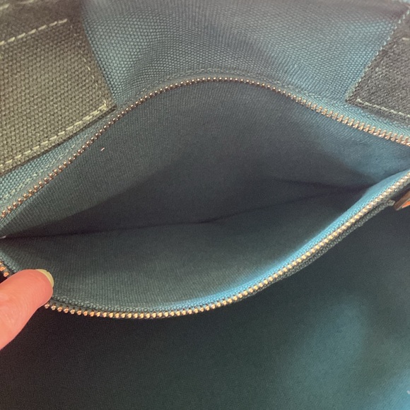 Prada Green Canapa GM w/ Strap - Picture 11 of 17